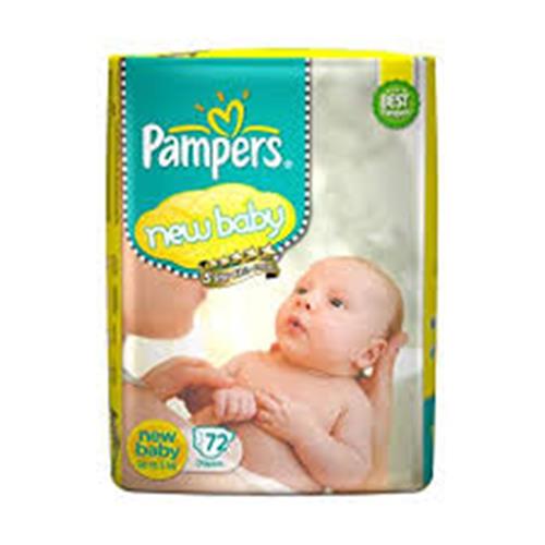 PAMPERS PANTS NB(UP TO 5)Kg 72PANTS